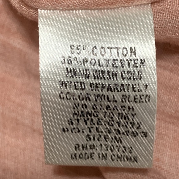 Women’s Umgee Pink Sleeveless Ruffle Dress Size Medium EUC - Picture 7 of 7